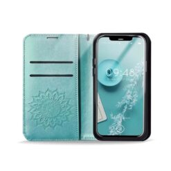 Peněženkové pouzdro Mezzo mandala zelené – Apple iPhone Air | Levné Kryty | Levné Kryty | Levné Kryty