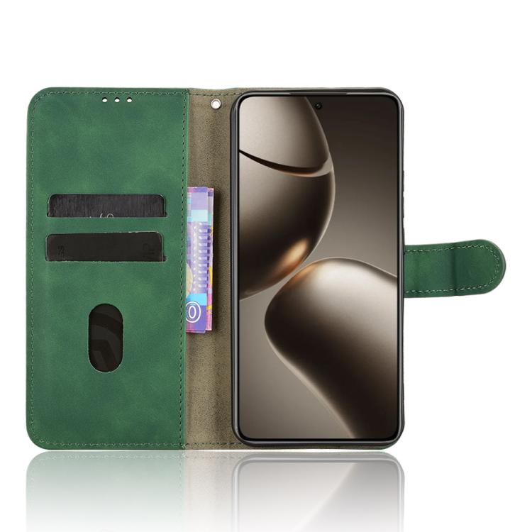 Peněženkové pouzdro Solid zelené – Xiaomi 15T | Levné Kryty | Levné Kryty | Levné Kryty