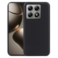Zadní kryt Soft Matt černý – Xiaomi 15T