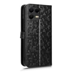 Peněženkové pouzdro Honeycomb Dot Texture Case černé – T Phone 3 Pro | Levné Kryty | Levné Kryty | Levné Kryty