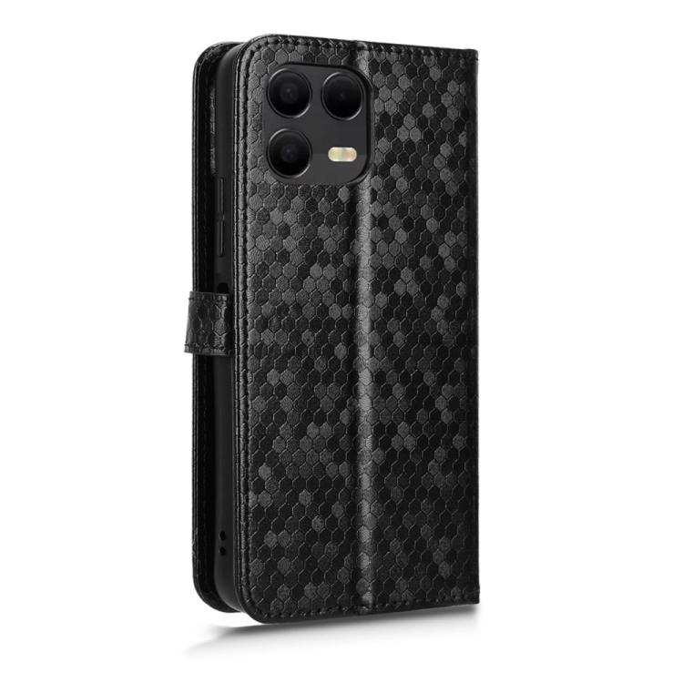 Peněženkové pouzdro Honeycomb Dot Texture Case černé – T Phone 3 Pro | Levné Kryty | Levné Kryty | Levné Kryty