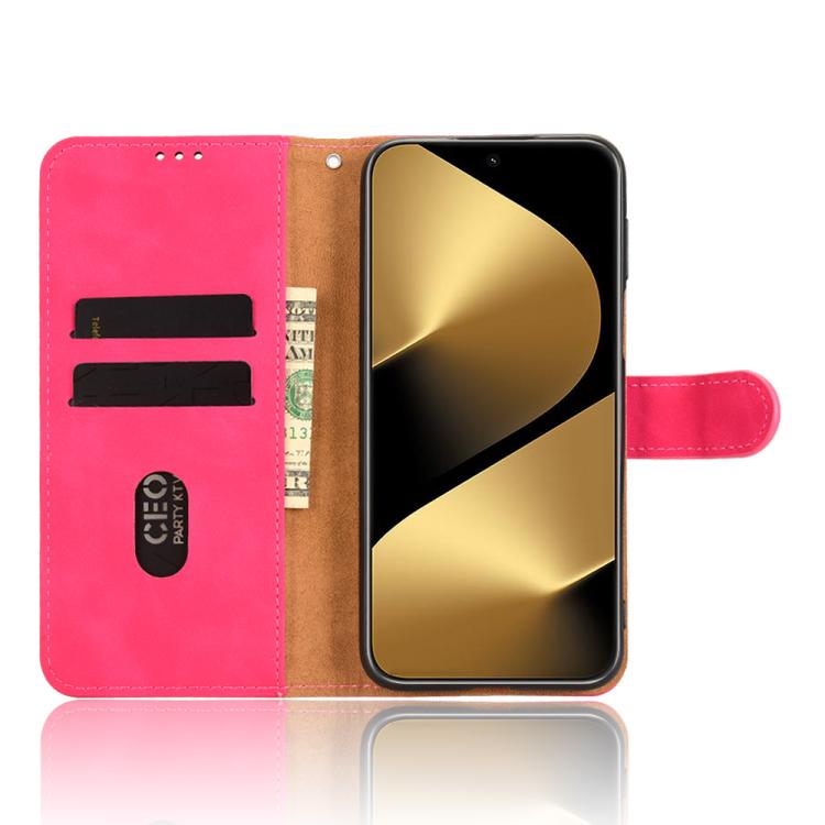 Peněženkové pouzdro Solid růžové – Huawei Pura 80 Pro | Levné Kryty | Levné Kryty | Levné Kryty