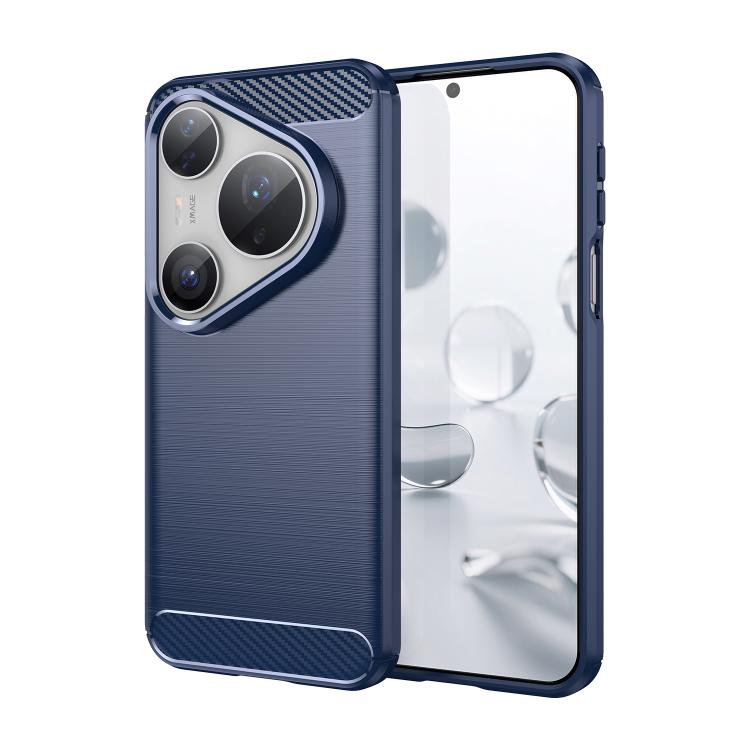 Zadní Kryt Carbon modrý – Huawei Pura 80 Pro | Levné Kryty | Levné Kryty | Levné Kryty