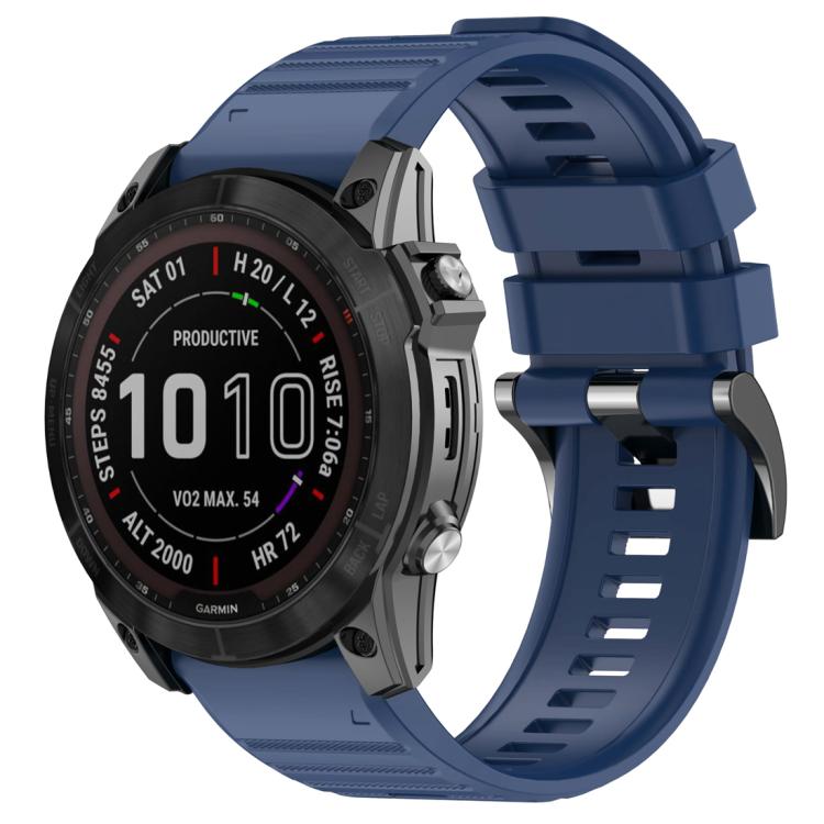 Řemínek Solid Wristband modrý pro hodinky Garmin 26mm | Levné Kryty | Levné Kryty | Levné Kryty