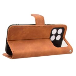 Alternative view of Peněženkové pouzdro Solid hnědé – Xiaomi Poco F8 Pro