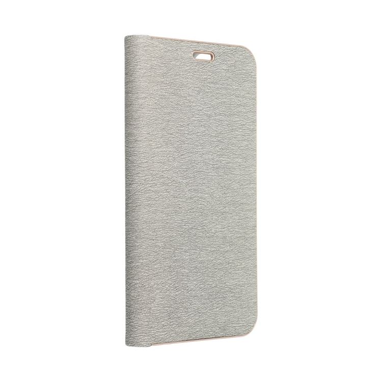 Knížkové pouzdro Luna Book stříbrné – Samsung Galaxy S26 Ultra | Levné Kryty | Levné Kryty | Levné Kryty