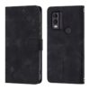 Peněženkové pouzdro Embossing Pattern Square hnědé – Nokia C22 | Levné Kryty | Levné Kryty | Levné Kryty