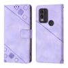 Peněženkové pouzdro Embossing Pattern Square zelené – Nokia C22 | Levné Kryty | Levné Kryty | Levné Kryty