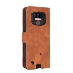 Peněženkové pouzdro Solid hnědé – Oukitel WP5 | Levné Kryty | Levné Kryty | Levné Kryty