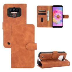 Peněženkové pouzdro Solid hnědé – Oukitel WP5 | Levné Kryty | Levné Kryty | Levné Kryty