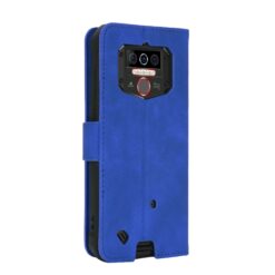 Peněženkové pouzdro Solid modré – Oukitel WP5 | Levné Kryty | Levné Kryty | Levné Kryty