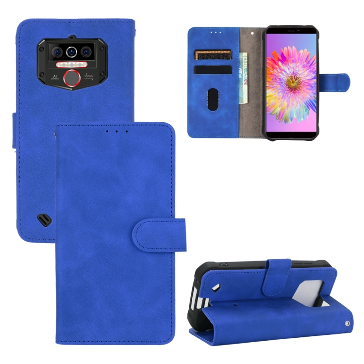 Peněženkové pouzdro Solid modré – Oukitel WP5 | Levné Kryty | Levné Kryty | Levné Kryty