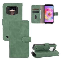 Peněženkové pouzdro Solid zelené – Oukitel WP5 | Levné Kryty | Levné Kryty | Levné Kryty