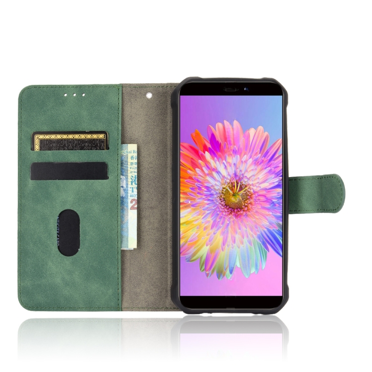 Peněženkové pouzdro Solid zelené – Oukitel WP5 | Levné Kryty | Levné Kryty | Levné Kryty