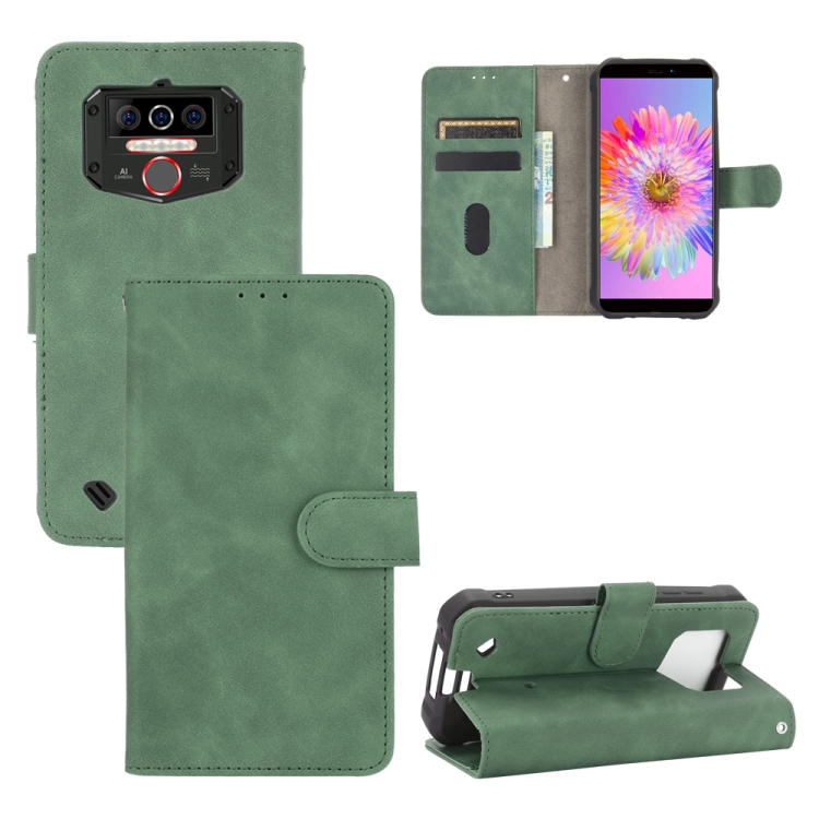 Peněženkové pouzdro Solid zelené – Oukitel WP5 | Levné Kryty | Levné Kryty | Levné Kryty