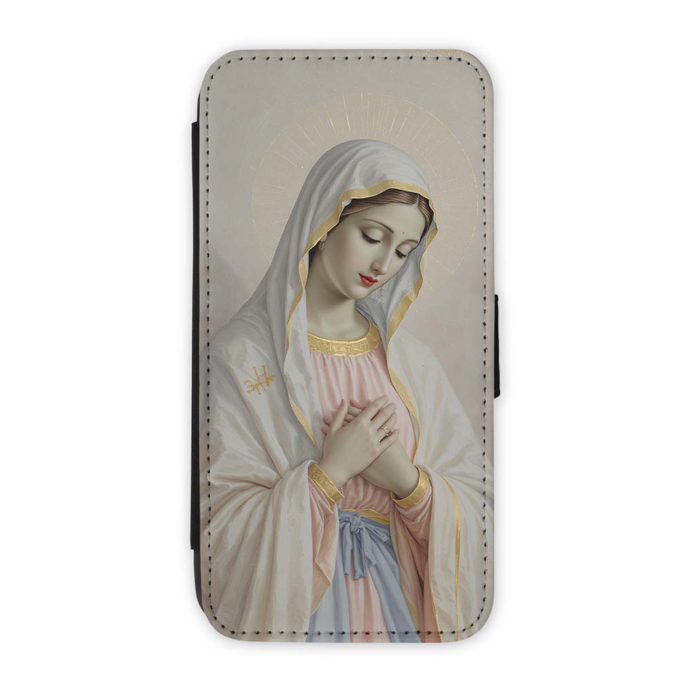 Knížkové pouzdro Creative Case 14 Panna Marie – Samsung Galaxy A17 5G | Levné Kryty | Levné Kryty | Levné Kryty