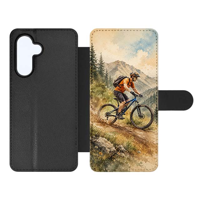 Knížkové pouzdro Creative Case 22 Cyklista – Samsung Galaxy A17 5G | Levné Kryty | Levné Kryty | Levné Kryty