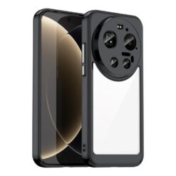 Ochranný kryt Colorful Acrylic case černý – Xiaomi 17 Ultra