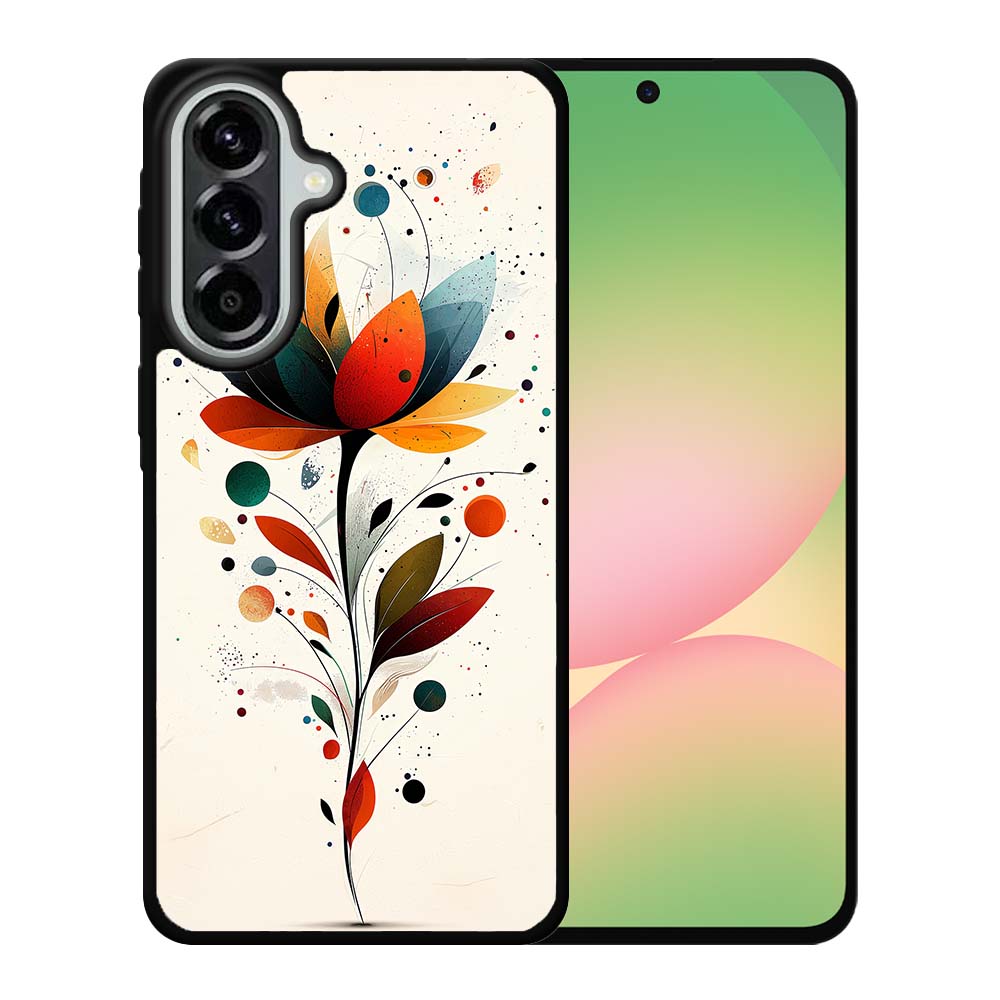 Ochranný Kryt Creative Case 42 Umelecký Květ pro Samsung Galaxy A56 | Levné Kryty | Levné Kryty | Levné Kryty