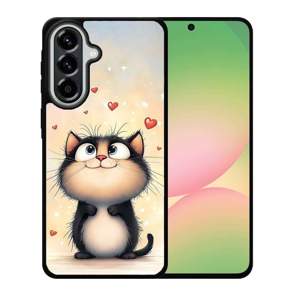 Ochranný Kryt Creative Case 51 Kočka pro Samsung Galaxy A56 | Levné Kryty | Levné Kryty | Levné Kryty