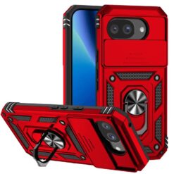 Odolný kryt CamCover Armor červený – Google Pixel 10a
