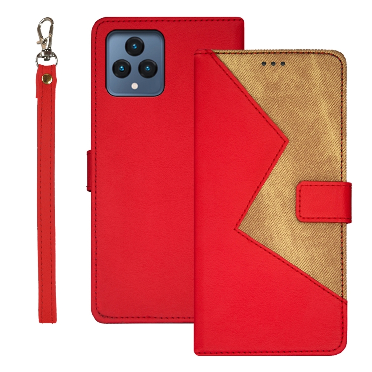 Peněženkové pouzdro Elegance Duo červené – T Phone / T Phone (2023) | Levné Kryty | Levné Kryty | Levné Kryty