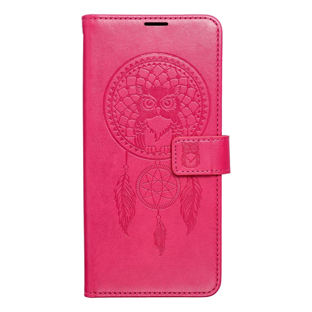 Peněženkové pouzdro Mezzo dreamcatcher tmavorůžové – Samsung Galaxy A37 | Levné Kryty | Levné Kryty | Levné Kryty
