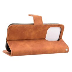 Alternative view of Peněženkové pouzdro Solid hnědé – Xiaomi 17