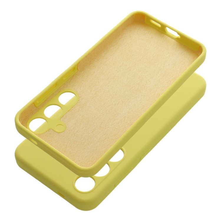 Silikonový Kryt Soft Case žlutý – Samsung Galaxy A57 | Levné Kryty | Levné Kryty | Levné Kryty