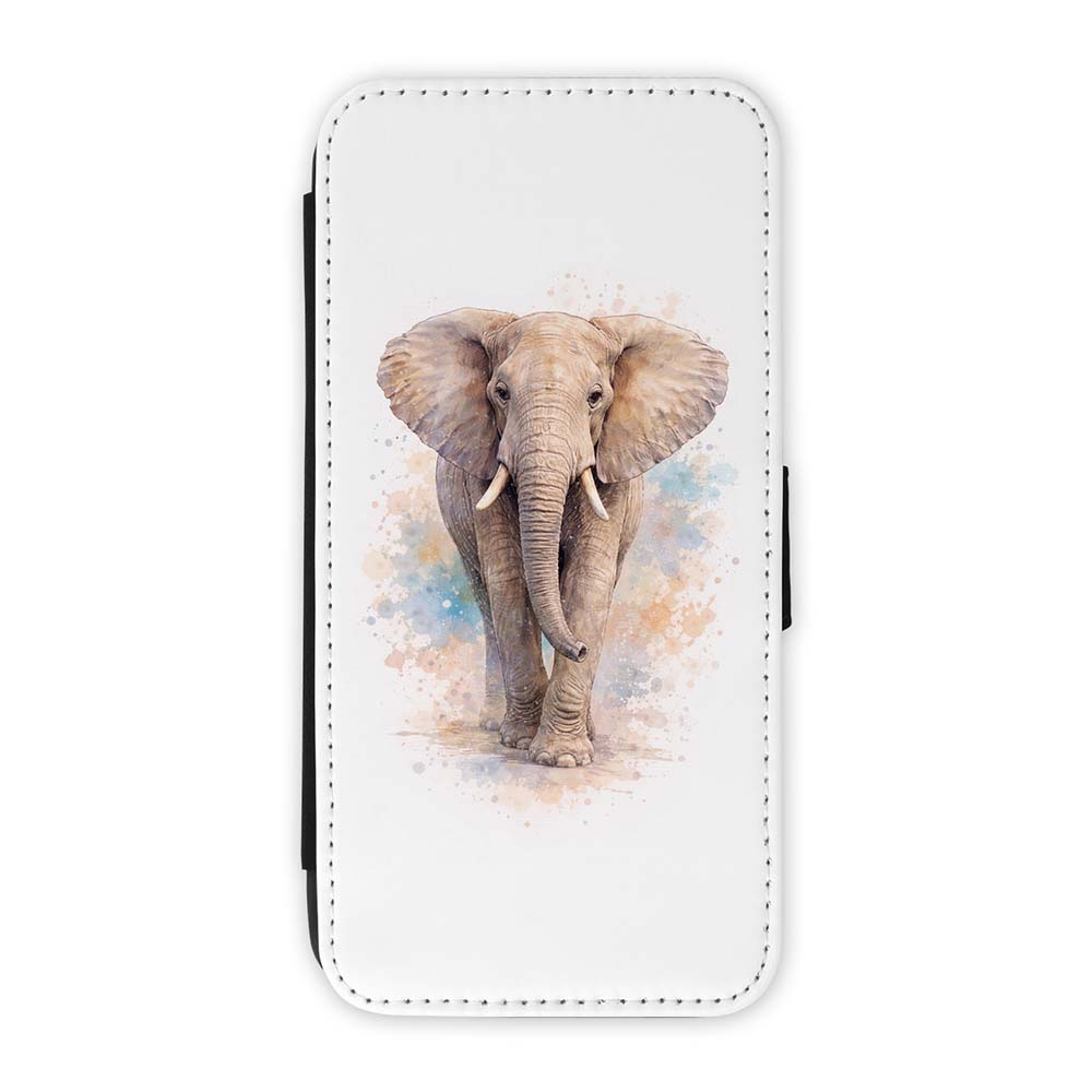 Knížkové pouzdro Creative Case 30 Slon – Samsung Galaxy A37 | Levné Kryty | Levné Kryty | Levné Kryty
