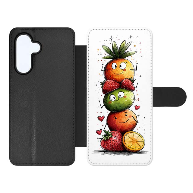 Knížkové pouzdro Creative Case 48 Ovoce – Samsung Galaxy A37 | Levné Kryty | Levné Kryty | Levné Kryty
