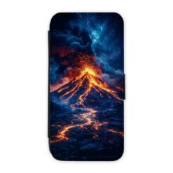 Knížkové pouzdro Creative Case 69 Sopka – Samsung Galaxy A54 5G