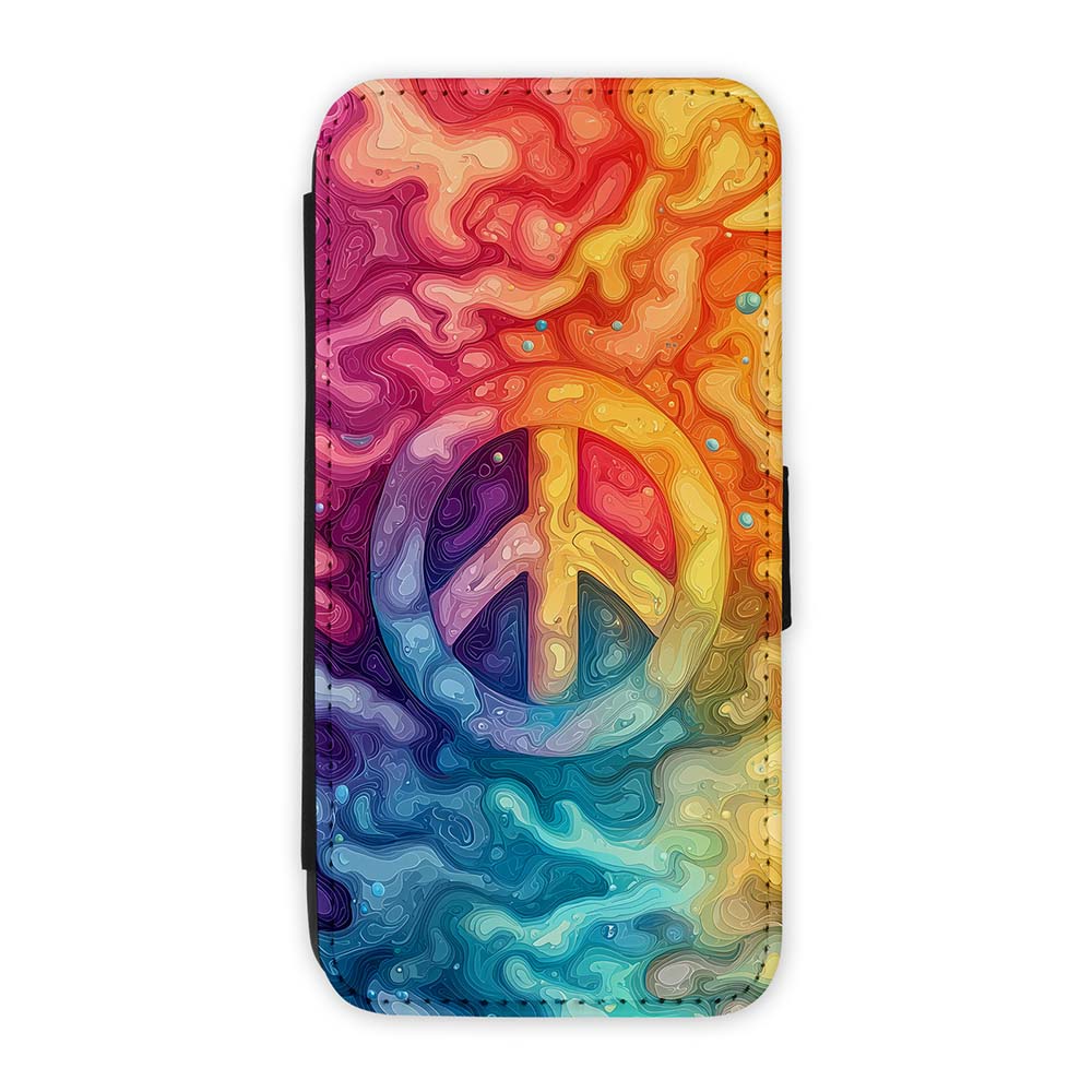 Knížkové pouzdro Creative Case 57 Peace – Samsung Galaxy A17 5G | Levné Kryty | Levné Kryty | Levné Kryty
