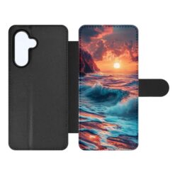 Knížkové pouzdro Creative Case 61 Moře – Samsung Galaxy A17 5G | Levné Kryty | Levné Kryty | Levné Kryty
