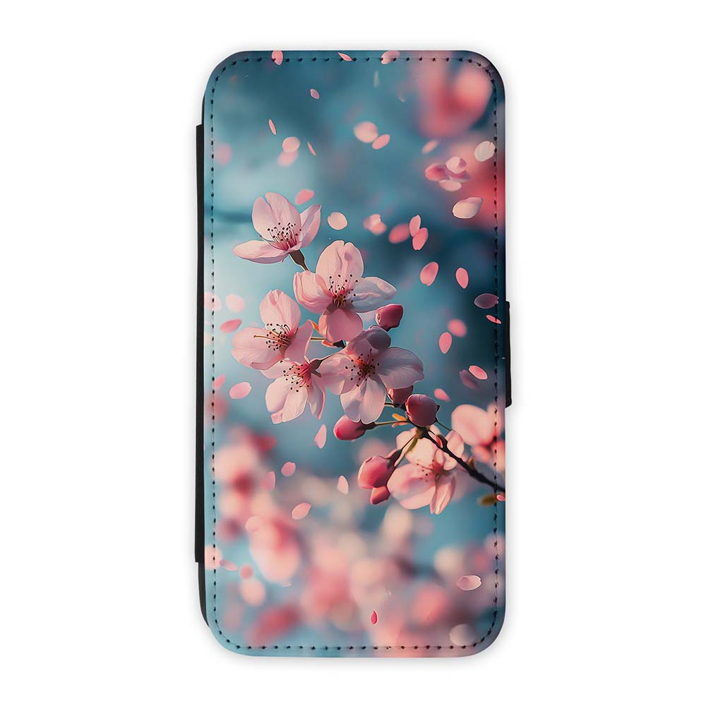 Knížkové pouzdro Creative Case 65 Sakura – Samsung Galaxy A15 4G/5G | Levné Kryty | Levné Kryty | Levné Kryty