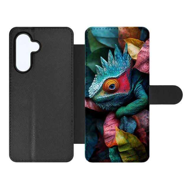 Knížkové pouzdro Creative Case 70 Chameleón – Samsung Galaxy A15 4G/5G | Levné Kryty | Levné Kryty | Levné Kryty