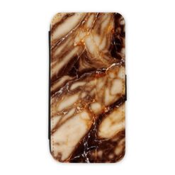 Knížkové pouzdro Creative Case 82 Mramor hnědý – Samsung Galaxy A56