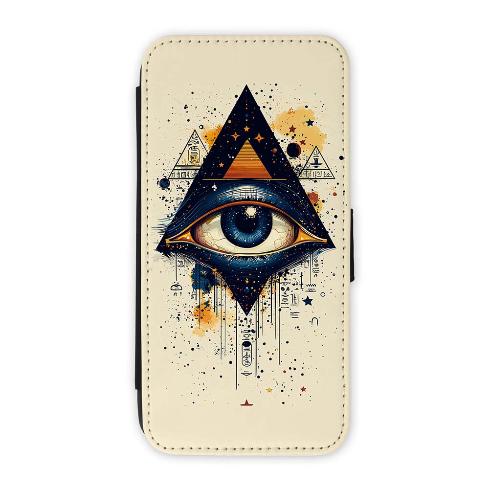 Knížkové pouzdro Creative Case 87 Oko – Samsung Galaxy A56 | Levné Kryty | Levné Kryty | Levné Kryty