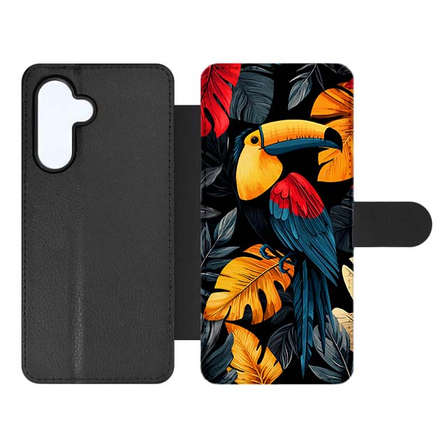 Knížkové pouzdro Creative Case 89 Tukan – Samsung Galaxy A16 | Levné Kryty | Levné Kryty | Levné Kryty