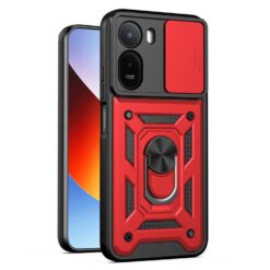 Odolný kryt CamCover Armor červený – Xiaomi Redmi A7 Pro