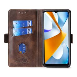Alternative view of Peněženkové pouzdro Contrast Color Case hnědo-zelené – Oppo A57s