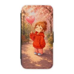 Knížkové pouzdro Creative Case 09 Dívka s balonem – Samsung Galaxy A27 5G