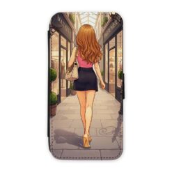 Knížkové pouzdro Creative Case 16 Moderní Žena – Samsung Galaxy A27 5G