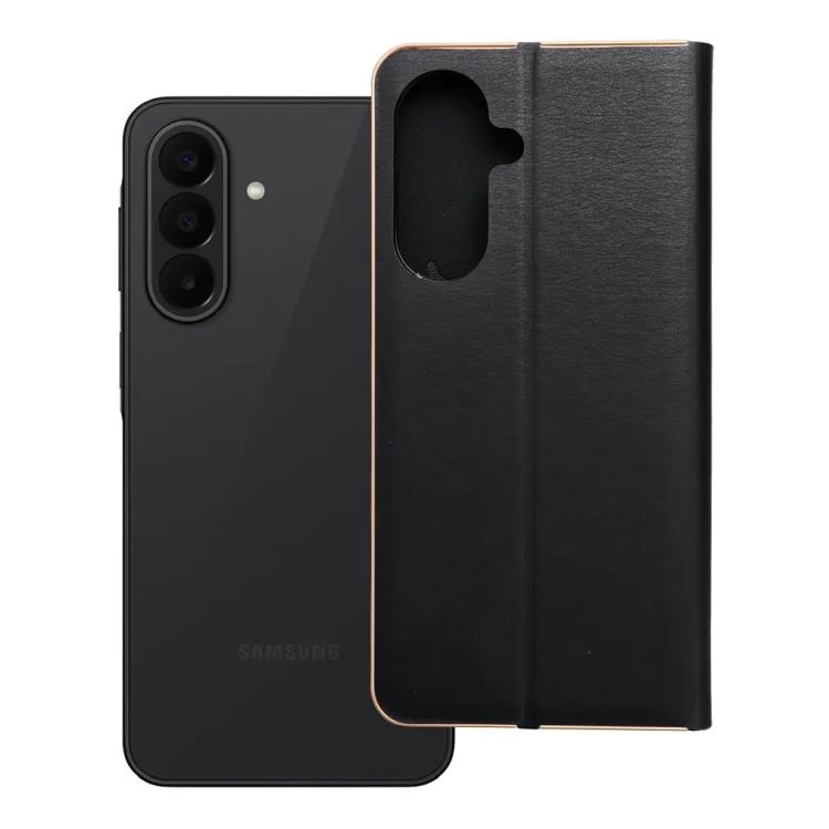 Knížkové pouzdro Luna Book černé – Samsung Galaxy A27 5G | Levné Kryty | Levné Kryty | Levné Kryty