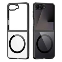 Zadní Kryt Dux Ducis Aimo Mag černý – Samsung Galaxy Z Flip 8 | Levné Kryty | Levné Kryty | Levné Kryty