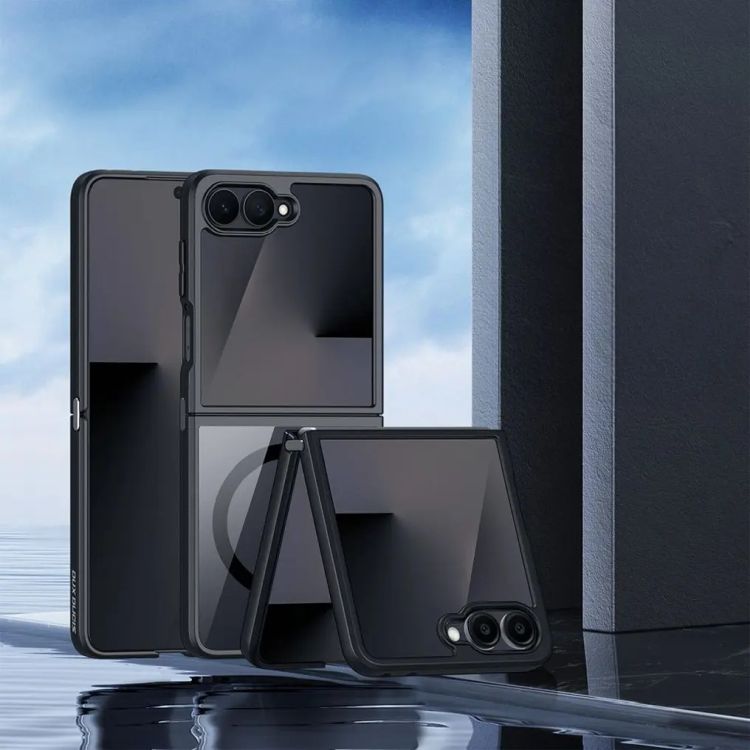 Zadní Kryt Dux Ducis Aimo Mag černý – Samsung Galaxy Z Flip 8 | Levné Kryty | Levné Kryty | Levné Kryty
