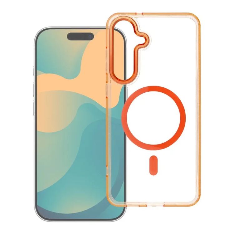 Zadní kryt Magsafe Clear Case oranžový – Samsung Galaxy A27 5G | Levné Kryty | Levné Kryty | Levné Kryty