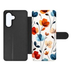 Knížkové pouzdro Creative Case 53 Barevné květy – Samsung Galaxy A37 | Levné Kryty | Levné Kryty | Levné Kryty