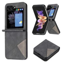 Kryt Rhombus černý – Samsung Galaxy Z Flip 8 | Levné Kryty | Levné Kryty | Levné Kryty
