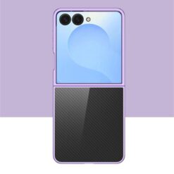 Ochranný kryt Elegant case fialový – Samsung Galaxy Z Flip 8 | Levné Kryty | Levné Kryty | Levné Kryty